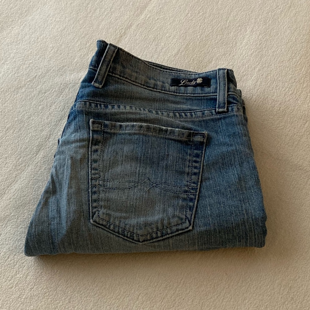 Lucky Brand Classic Rider Crop jeans size 6 / 28